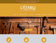 Tablet Screenshot of letabli.org